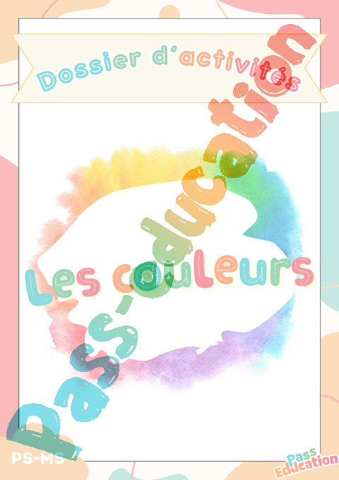 Cahier de vacances - Cahier de vacances Les couleurs : MS - Moyenne Section en libre téléchargement
