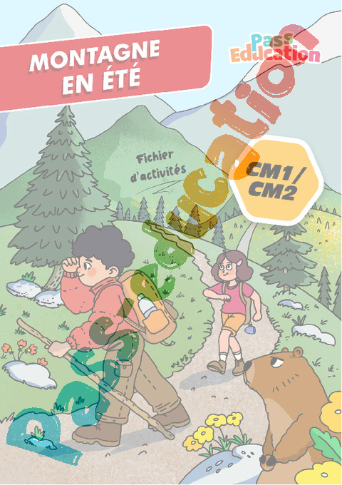 Cahier de vacances - Cahier de vacances Montagne : CM1 en libre téléchargement