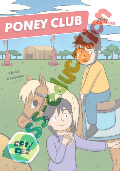 Cahier de vacances - Cahier de vacances Poney club : CE1 en libre téléchargement