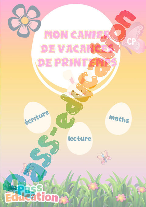 Cahier de vacances - Cahier de vacances Printemps : CP en libre téléchargement