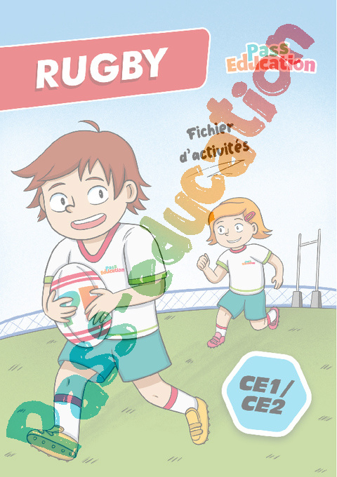 Cahier de vacances - Cahier de vacances Rugby : CE1 en libre téléchargement