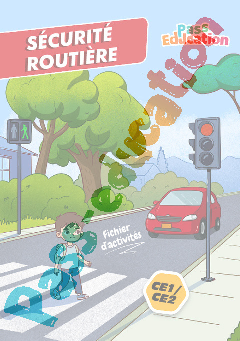 Cahier de vacances - Cahier de vacances Sécurité routière : CE1 en libre téléchargement
