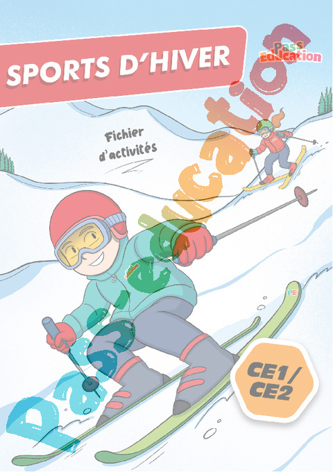 Cahier de vacances - Cahier de vacances Ski : CE2 en libre téléchargement