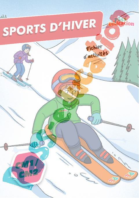 Cahier de vacances - Cahier de vacances Sports d’hiver : CM2 en libre téléchargement