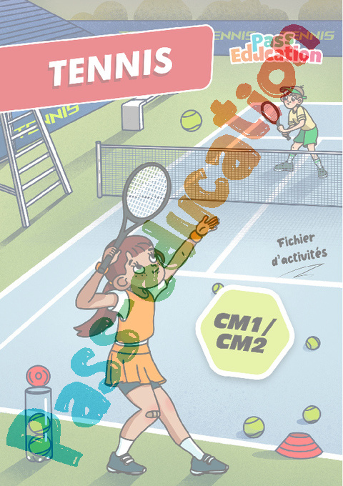 Cahier de vacances - Cahier de vacances Tennis : CM2 en libre téléchargement