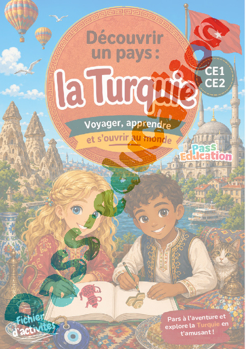 Cahier de vacances - Cahier de vacances Turquie : CE1 en libre téléchargement