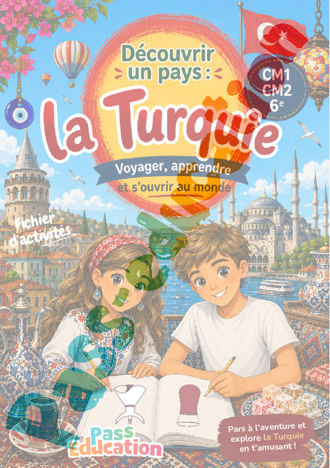 Cahier de vacances - Cahier de vacances Turquie : CM2 en libre téléchargement
