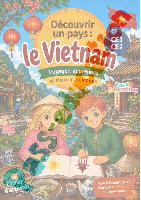 Cahier de vacances - Cahier de vacances Vietnam : CE1 en libre téléchargement
