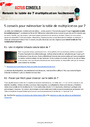 Calcul : Fiches Conseils Parents