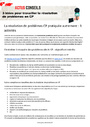 Problèmes : Actualités et Conseils Enseignants