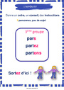 Affichage pour la classe 3e groupe : Cycle 3