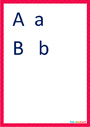 Affichage pour la classe Alphabets : Cycle 2