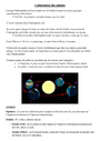 Leçon Le ciel et la Terre : Cycle 3