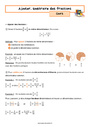 Addition et soustraction de fractions - Fractions - Nombres et calculs - Mathématiques - 5ème - Séquences didactiques CRPE 2025