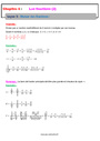 Division de fraction - Fractions - Nombres et calculs - Mathématiques - 4ème - Séquences didactiques CRPE 2025