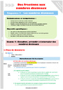 Encadrer / intercaler un Nb décimal - Décimaux - Numération - Mathématiques - CM1 - Séquences didactiques CRPE 2025