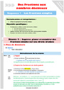 Fractions simples et décimales et droite graduée - Fractions - Numération - Mathématiques - CM2 - Séquences didactiques CRPE 2025