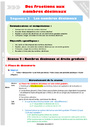 Nb décimaux et droite graduée - Décimaux - Numération - Mathématiques - CM1 - Séquences didactiques CRPE 2025