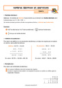 Nombres décimaux - Nombres et calculs - Mathématiques - 5ème - Séquences didactiques CRPE 2025