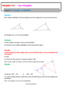 Reconnaitre des triangles semblables - Les triangles - Géométrie - Mathématiques - 4ème - Séquences didactiques CRPE 2025