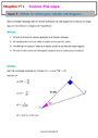 Utiliser le cosinus pour calculer une longueur - Cosinus d'un angle - Géométrie - Mathématiques - 4ème - Séquences didactiques CRPE 2025