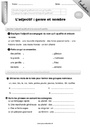 Evaluation Autres fiches - Orthographe : CE1