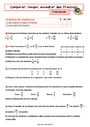 Evaluation Comparaison de fractions : 5ème