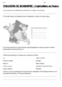 Evaluation L'agriculture en France : CE2