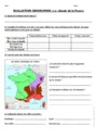 Evaluation Relief, climat et paysage en France : CM1