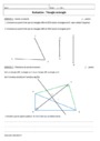 Evaluation Triangles : 4ème