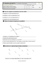 Evaluation Vocabulaire de géométrie : CE2