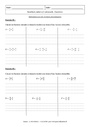 Exercice Addition et soustraction de fractions : 3ème