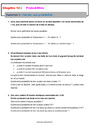 Exercice Calcul de probabilités : 4ème