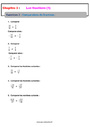 Exercice Comparaison de fractions : 4ème
