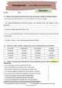 Exercice Forme pronominale : 4ème