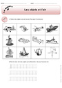 Exercice L'air : Cycle 2
