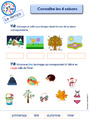 Exercice Le temps : Maternelle - Cycle 1