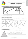 Exercice Le triangle : Cycle 3