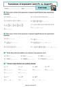 Exercice Puissances d'exposant positif : 3ème