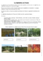 Exercice Relief, climat et paysage en France : CM2