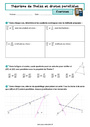 Exercice Théorème de Thalès et sa réciproque : 3ème