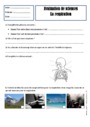 Leçon et exercice : La respiration : CE1