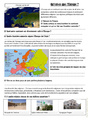 Leçon, exercice et évaluation :<br/> Les fleuves en Europe : Cycle 3