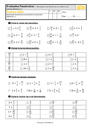 Evaluation Quiz / Qcm : Fractions simples et décimales et droite graduée : CM2