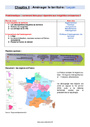 Séquence - Fiche de préparation Aménagement et développement du territoire français : 3ème