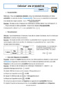 Séquence - Fiche de préparation Calcul de probabilités : 3ème