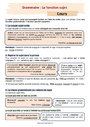 Séquence - Fiche de préparation Sujet, groupe sujet : 4ème