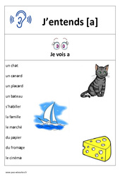 Son a – Affiche pour la classe : 1ere, 2eme Primaire