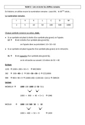 PDF Télécharger Chiffre Romain A Imprimer PDF Cours,Exercices ,Examens ...