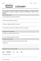 Son e – Dictée accompagnée n°4 : 3eme Primaire